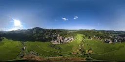 Hills on a sunny day