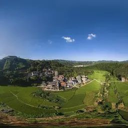 Hills on a sunny day