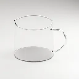 Clear Glass Tea Pitcher