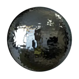 Hammered chrome