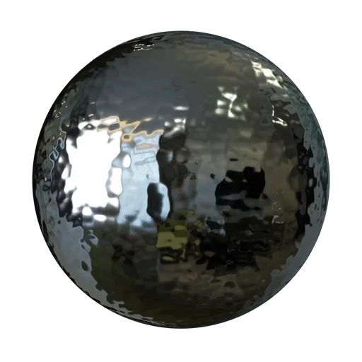 Hammered chrome