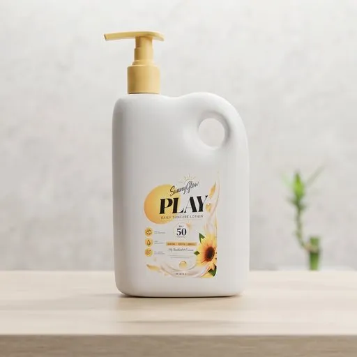 Plastic Pump Bottle  Gallon