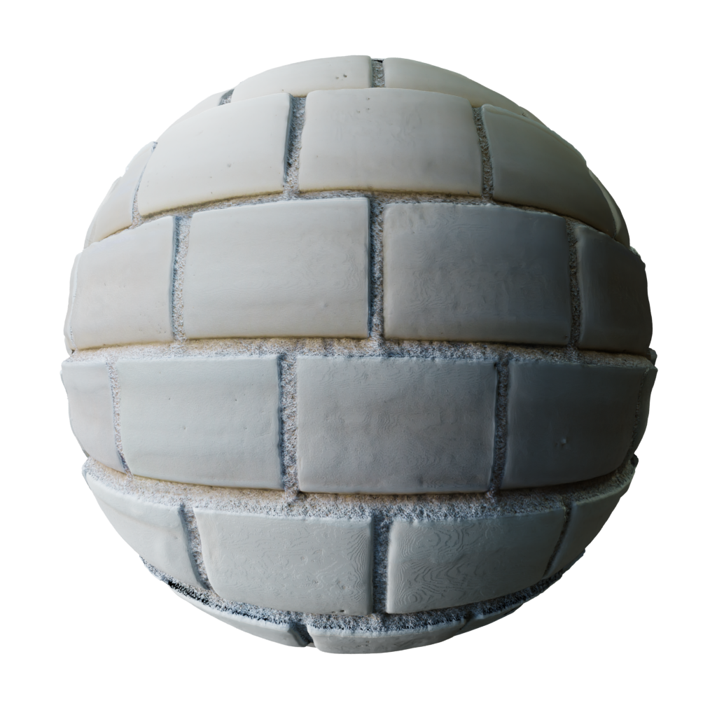 White Ceramic Tile FREE tiles materials BlenderKit