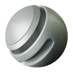 Highly detailed PBR Concrete 01 texture for Blender 3D featuring adjustable scale, color variation, and reflection properties.