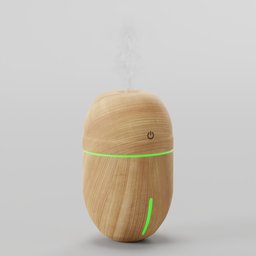 Air humidifier wood design