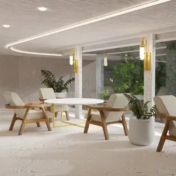 Hallway indoor interior