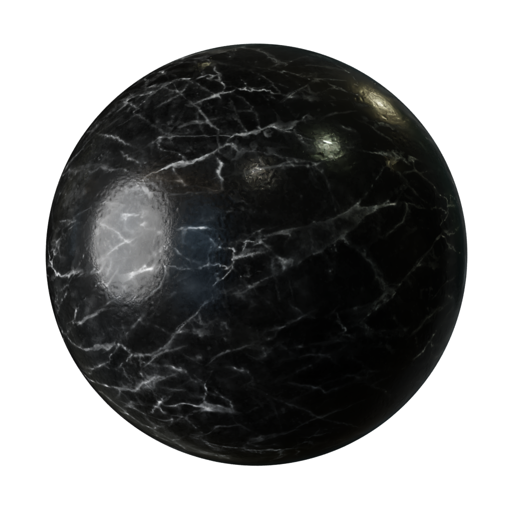 Black Marble FREE marble materials BlenderKit