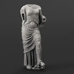 Aphrodite with tortoise statue