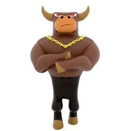 Angry bull