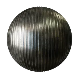 Metal ribs