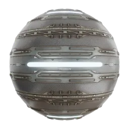 PBR Scifi Panel