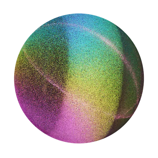 Colorful glitter