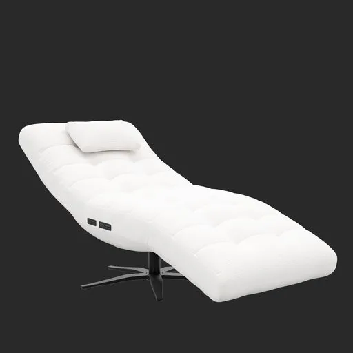 White Chaise Lounge