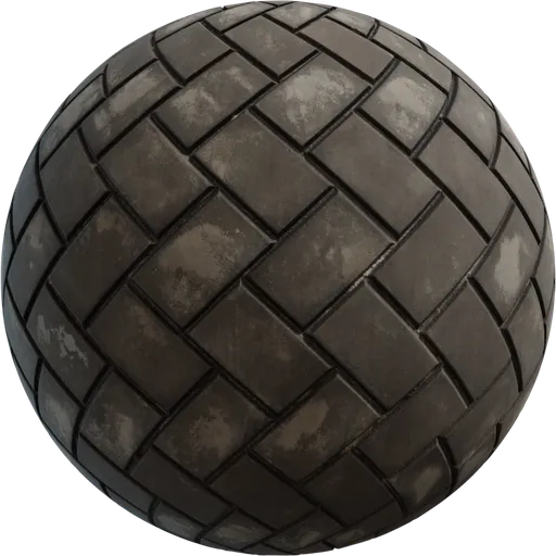 Herringbone Concrete Tile 03
