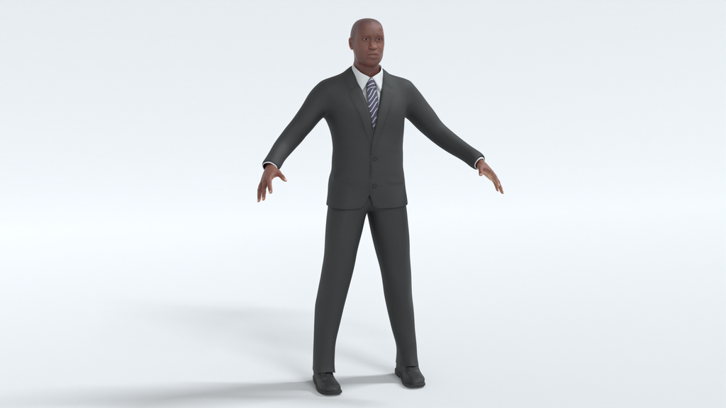 Morgan Character Rigged | Men Models | BlenderKit