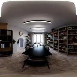 Library Interior