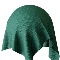Plain Green Chenille