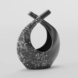 White Droplet Vase
