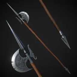 Stylized Halberd