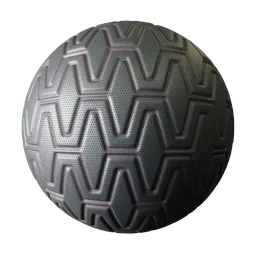 Leather Padded Perfored