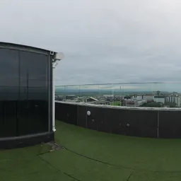 Hotel Rooftop Balcony