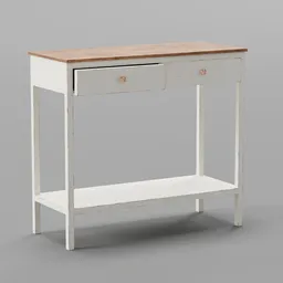 Painted Console Table