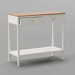 Painted Console Table