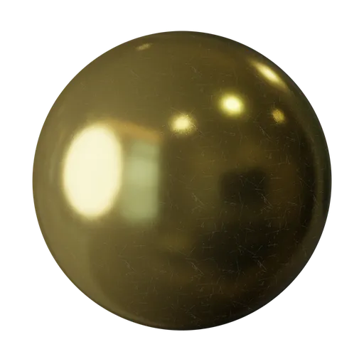 Scratched Gold Metal