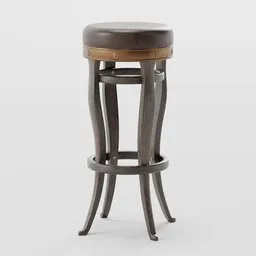 Steampunk Bar Stool