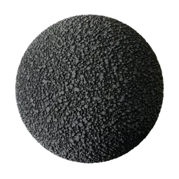 Granular Dark Glass Foam