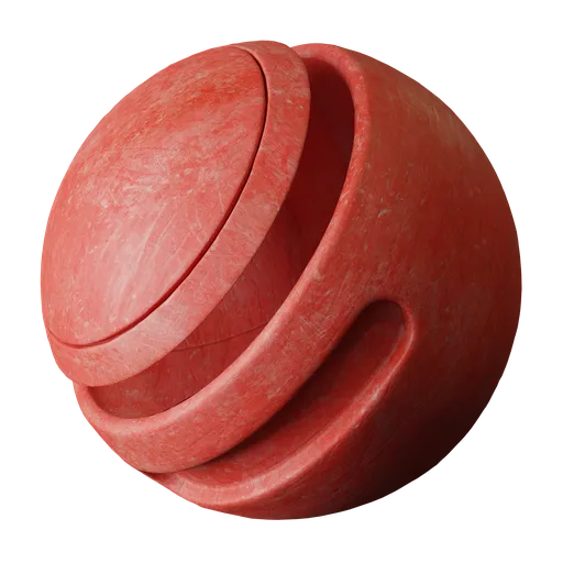 Scratched Red Plaster