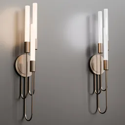 Gala torch wall lamp