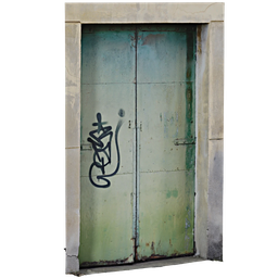 Scan Green Door