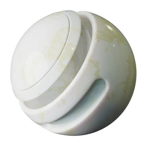 White Aquatic Marble