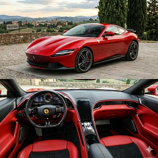 Ferrari Roma+Interior