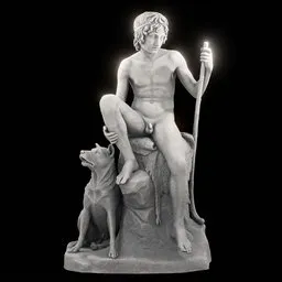 statue of Shepherd boy