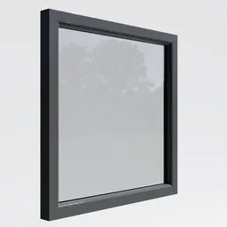 "Get a realistic fixed PVC window 3D model for your Blender projects. Easily customize textures for this European-style window with white border frame. Designed with defined edges and cuastics, perfect for passive house and outdoor simulations. Rendered with Redshift renderer and pre-rendered for quick use."