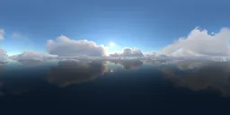 Pure sky over the sea