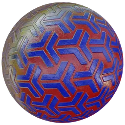 Colorful geometeric pattern