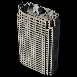 Scan Old building high