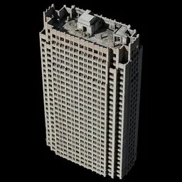 Scan Old building high