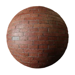 Old brown brick wall