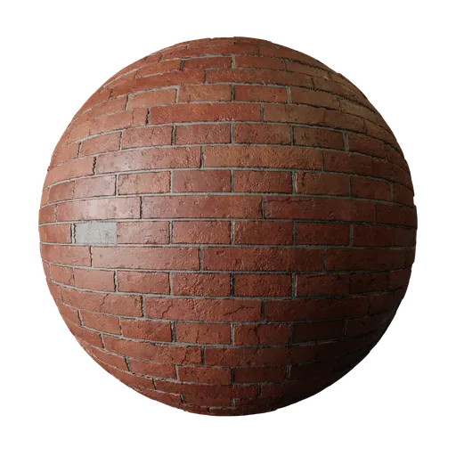 Old brown brick wall
