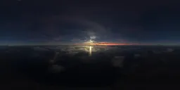 Full Moon Landscape Sky