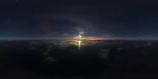 Full Moon Landscape Sky