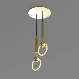 Warm Light Chandelier