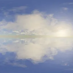 Soft Cloudy Blue Sky