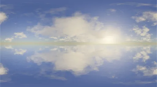 Soft Cloudy Blue Sky