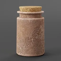 Herbalist jar