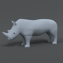 Cartoon Rhinoceros